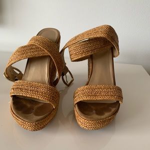 Stuart weitzman wedge sandals